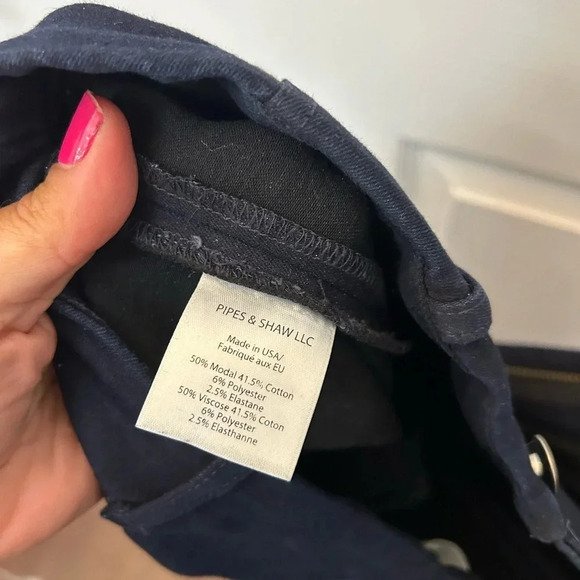 ! VERONICA BEARD Field Cargo Pants in Indigo Size 4 - Picture 6 of 7